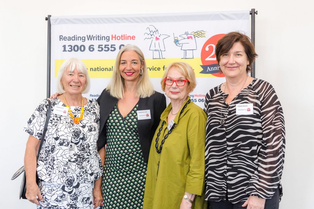 Hotline event celebrations Reading Writing Hotline