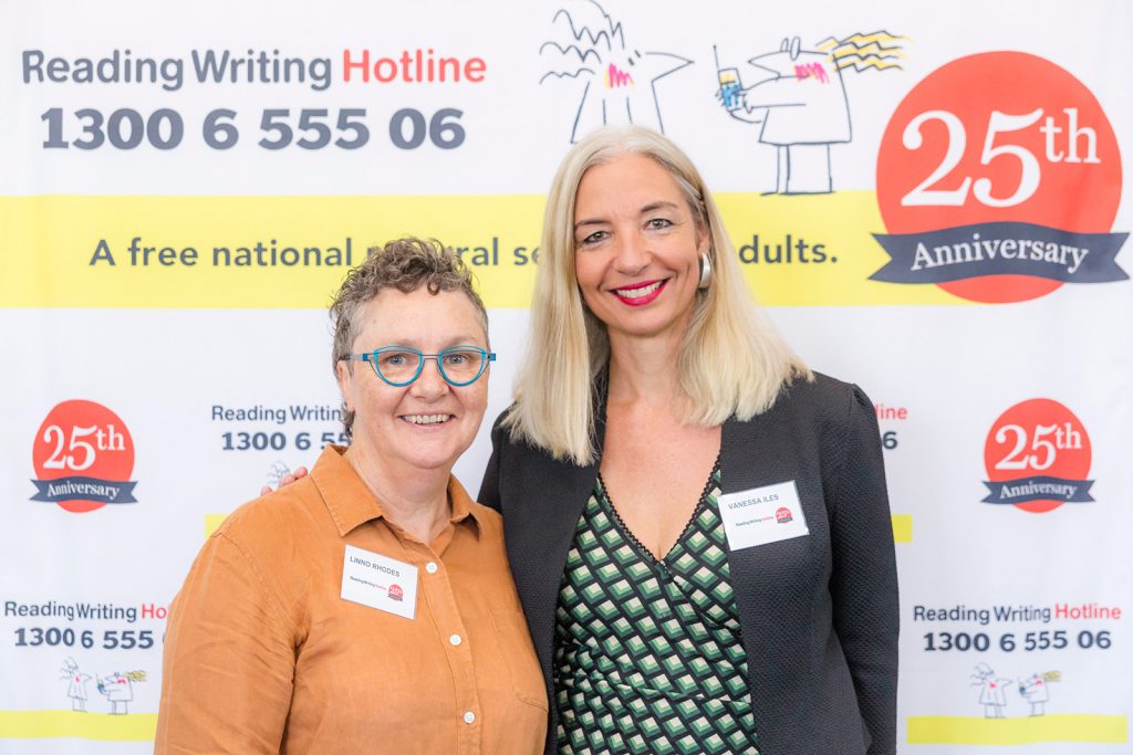 Hotline event celebrations Reading Writing Hotline