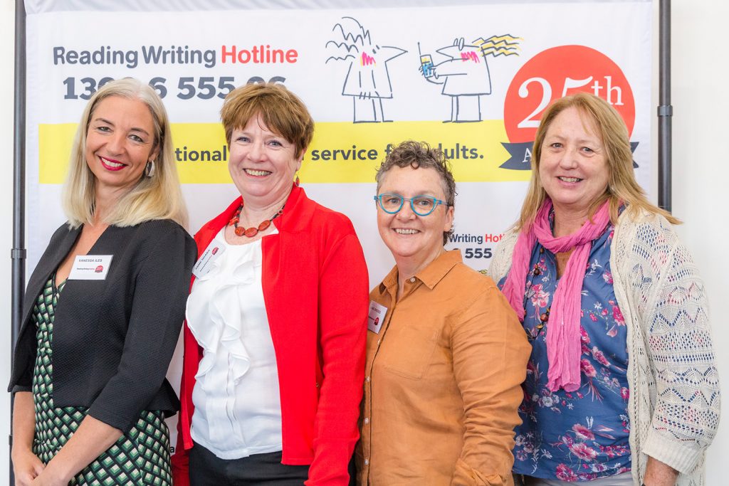 Hotline event celebrations - Reading Writing Hotline