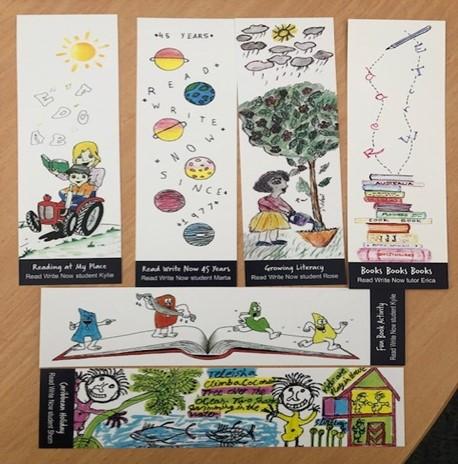 Bookmarks from the Read Write Now bookmark competition
