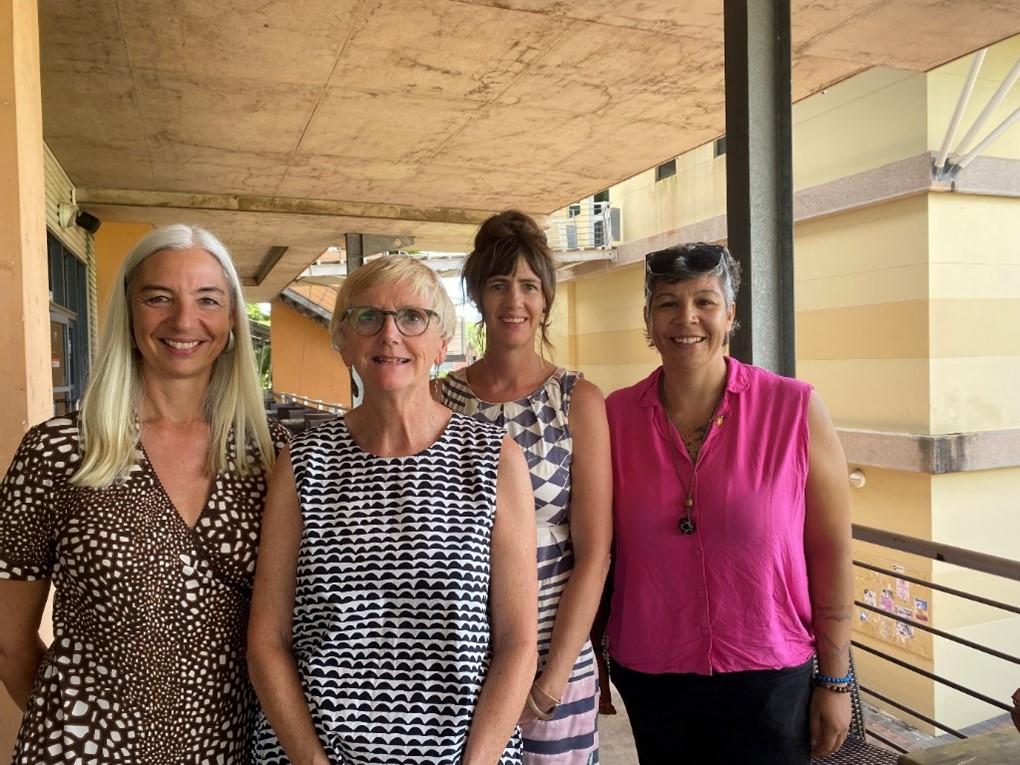 Meeting the Remote Aboriginal Teacher Education team at Charles Darwin University