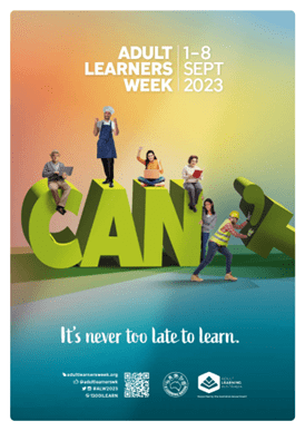 Adult Learners Week runs from 1–8 September